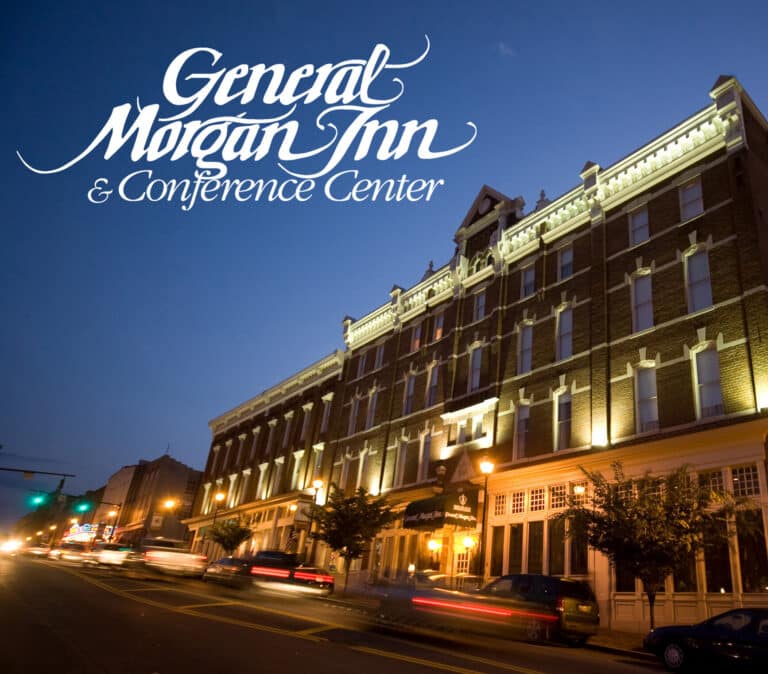 General Morgan Inn & Conference Center building exterior (View from street)